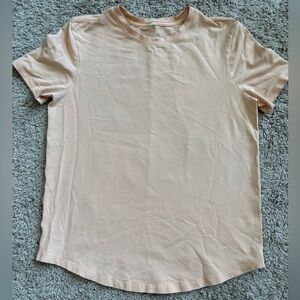 Lululemon Athletica Peach Short Sleeve Tee